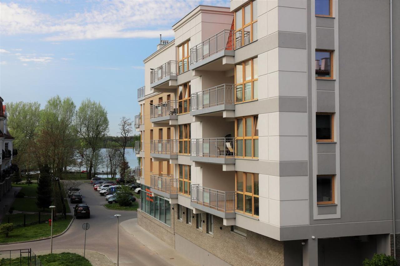 APARTAMENTY NADJEZIORNE z tarasem na dachu Ełk Exteriér fotografie